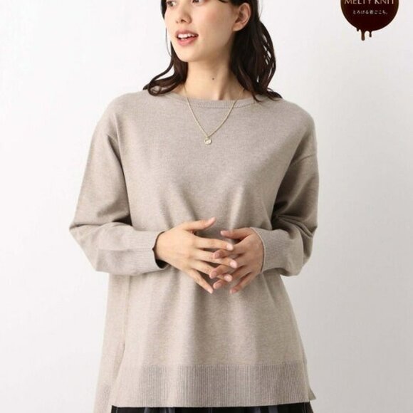 Global work Japanese brand sweater Medium melty knit - Picture 1 of 7